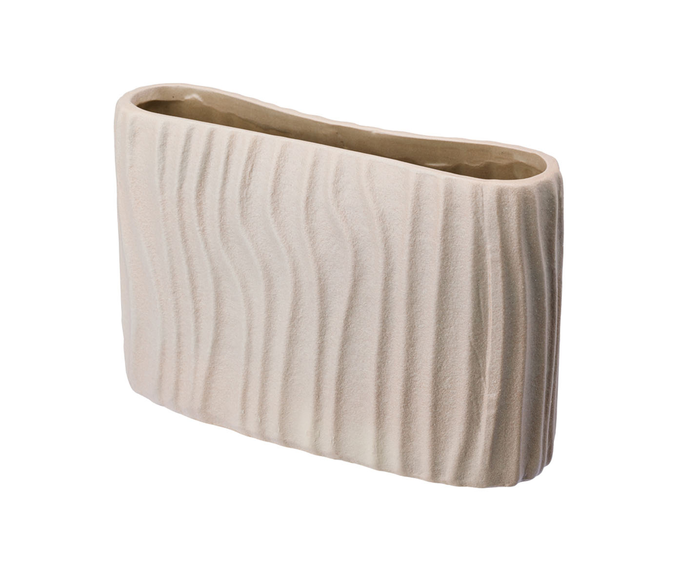 Vaso Cer&ecirc;mico Relevos Fendi image number 0