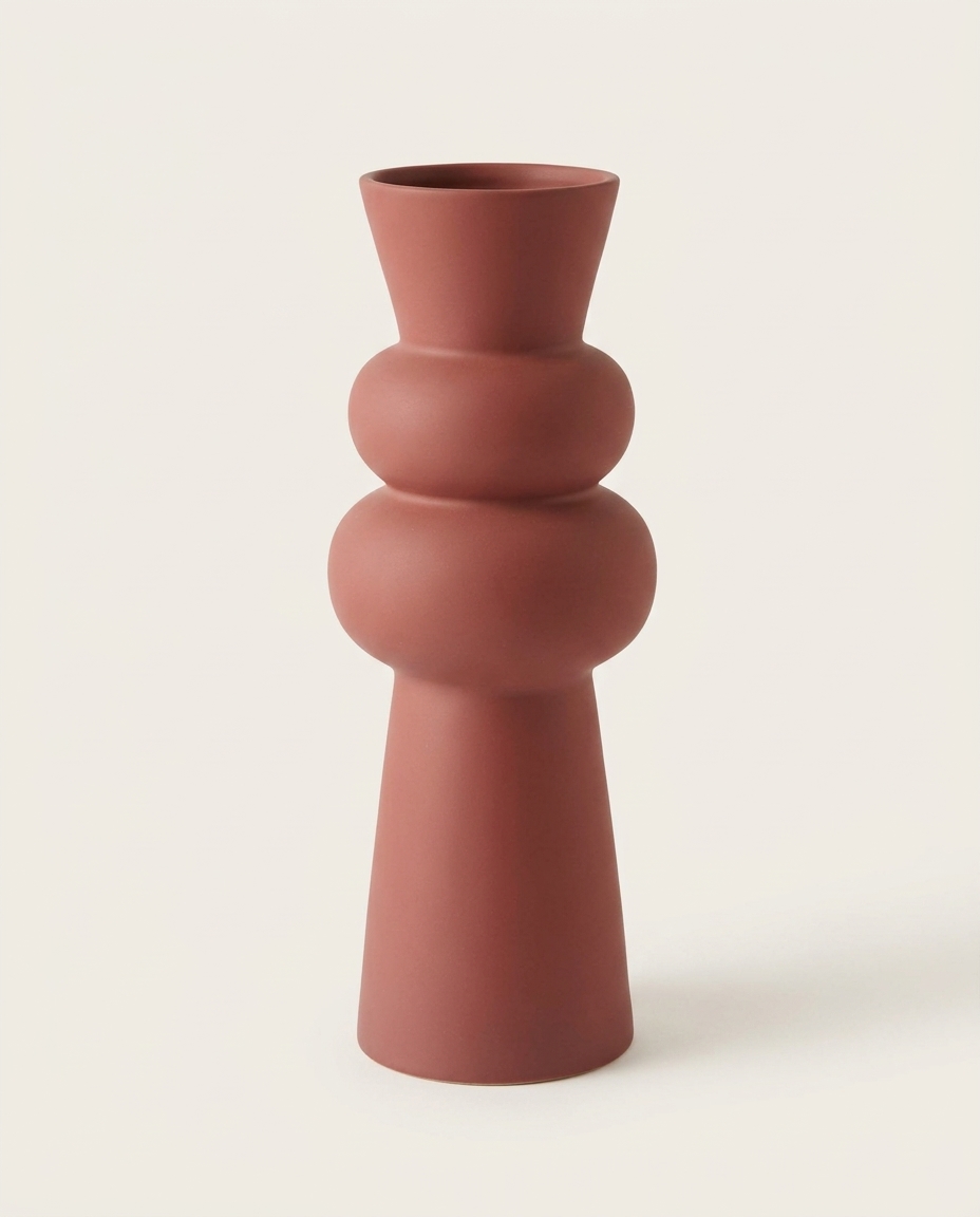 Vaso em Cer&acirc;mica Difference Vermelho - image 0