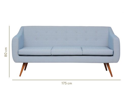 Sof&aacute; Mimo - Azul image number 4