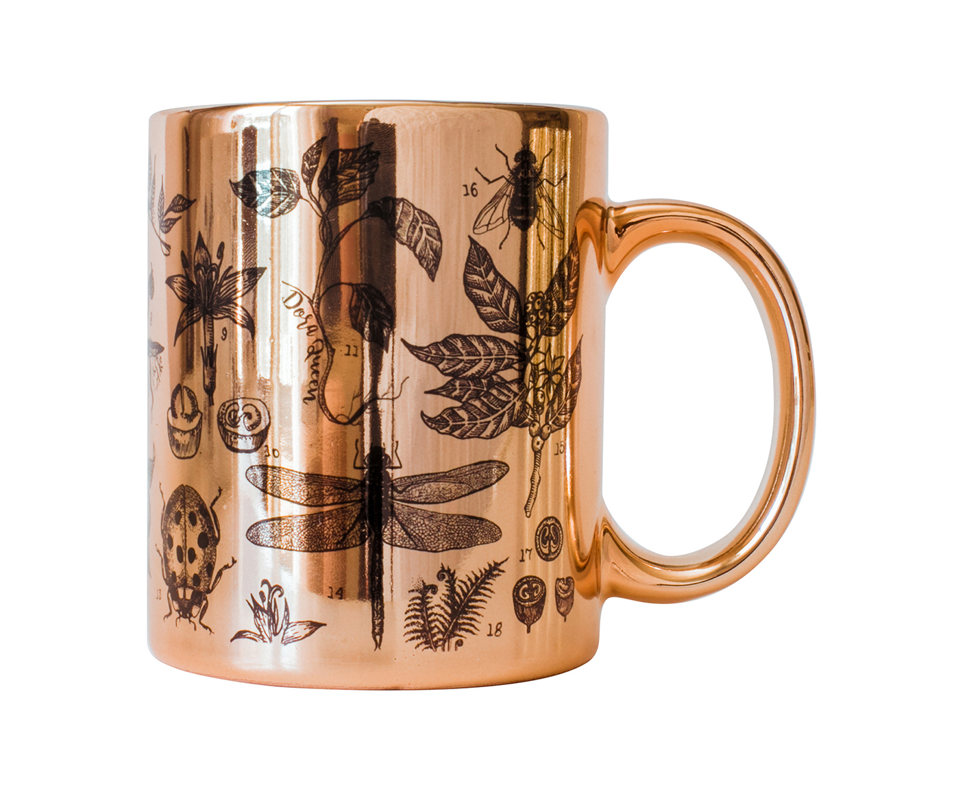 Caneca Crazy Plant Lady Acobreada image number 2