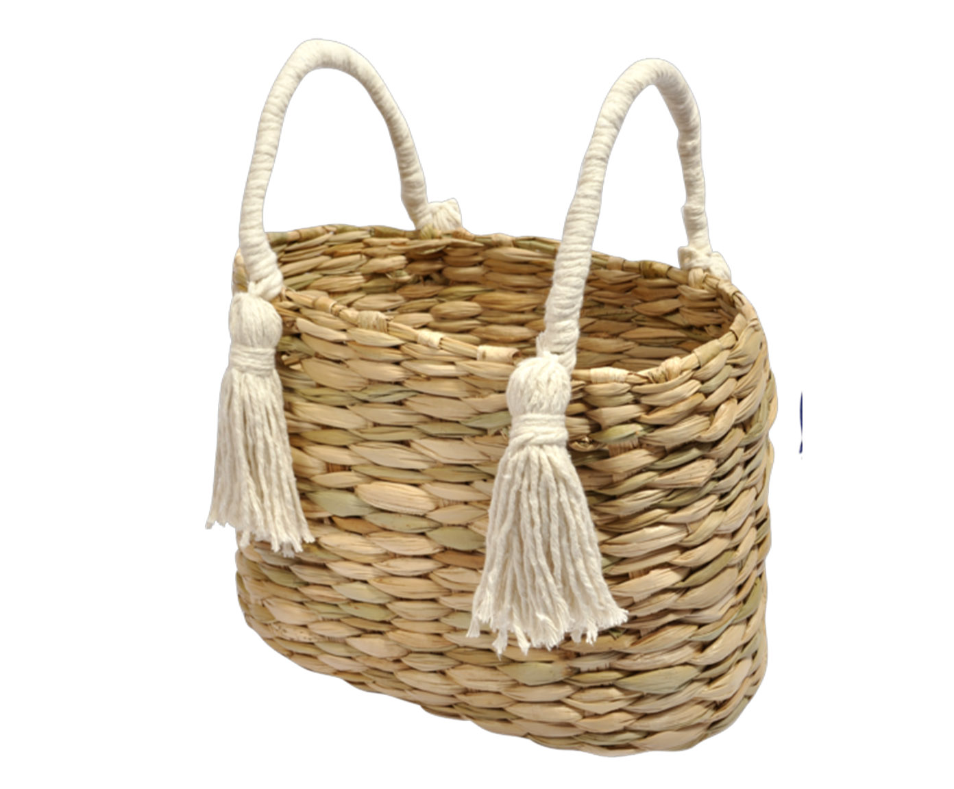 Cesto com Tassel Arari Off-white image number 0