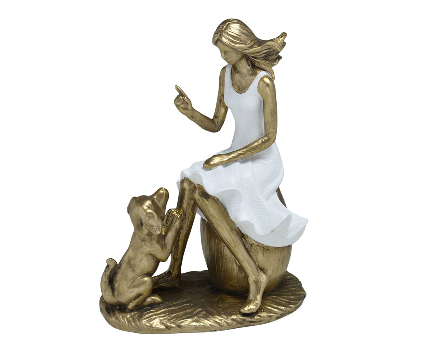 Escultura Mulher com Pet Jandira image number 0