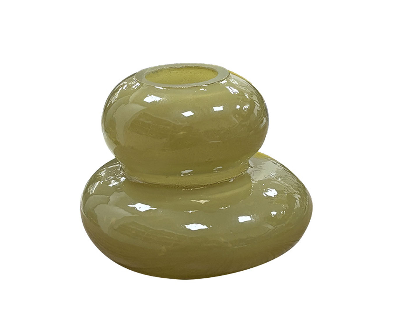 Vaso Decorativo Empiler Bege image number 0