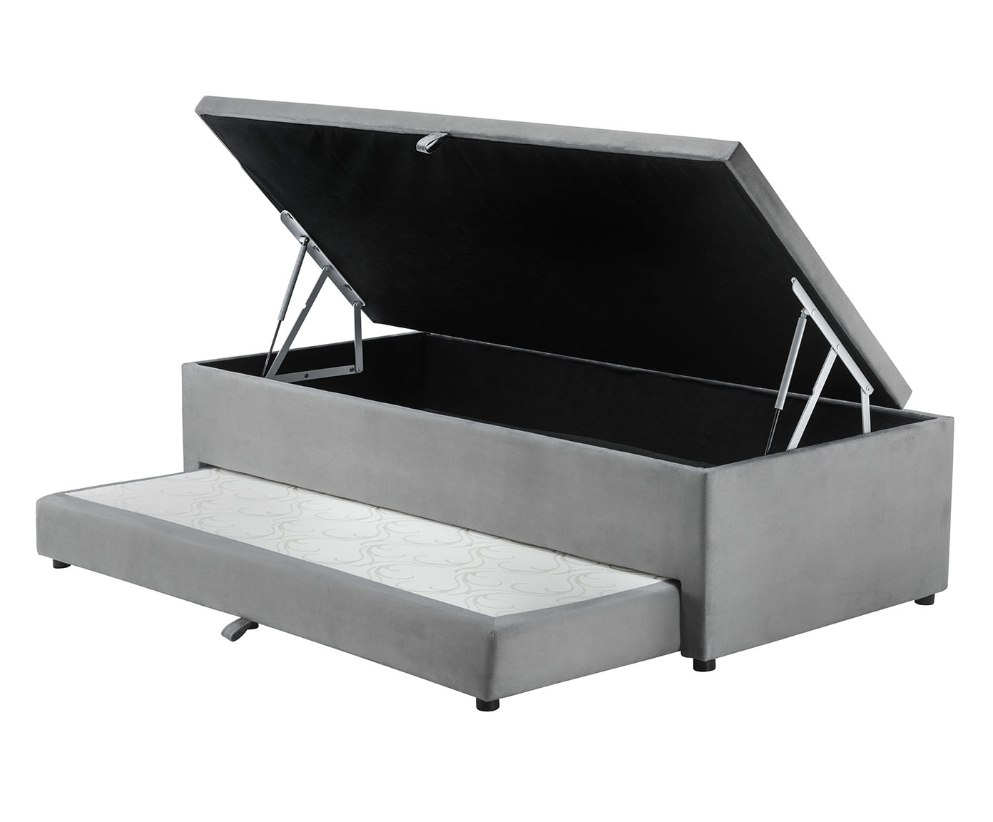 Cama Box Ba&uacute; 3 em 1 - Cinza image number 3