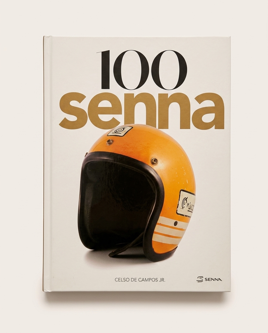 Livro "100 Senna Edi&ccedil;&atilde;o Especial 30 Anos -Capacete" - image 0