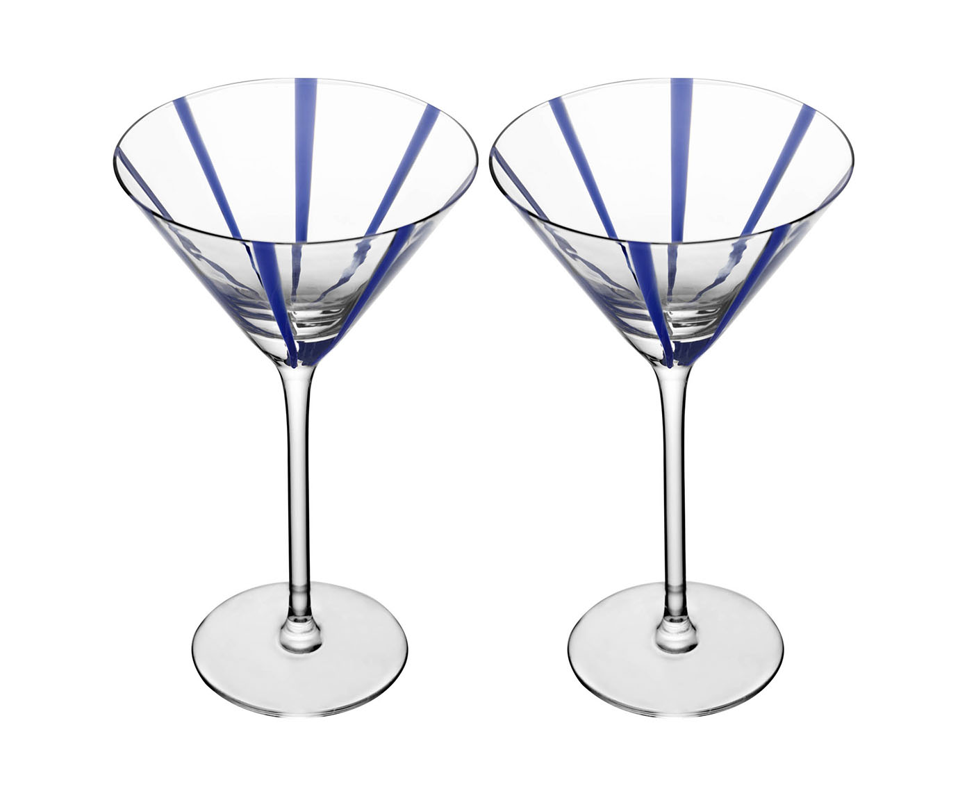 Jogo de Ta&ccedil;as para Martini Azura Azul image number 1