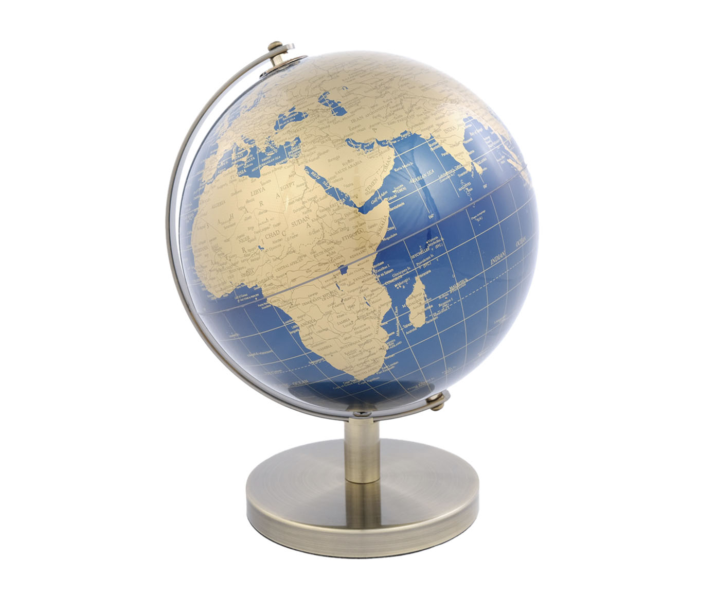 Adorno Globo Vicent Dourado image number 0