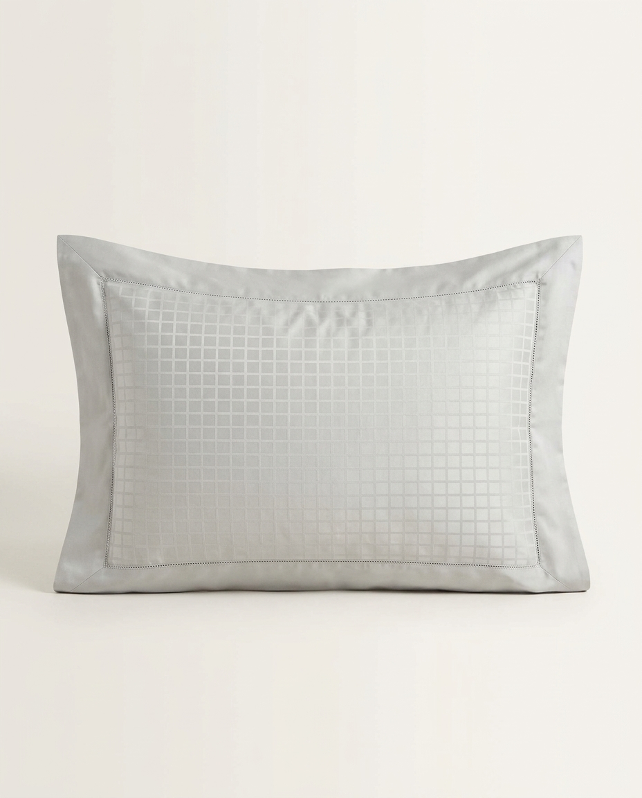 Fronha Damask Square Cinza 300 Fios image number 4