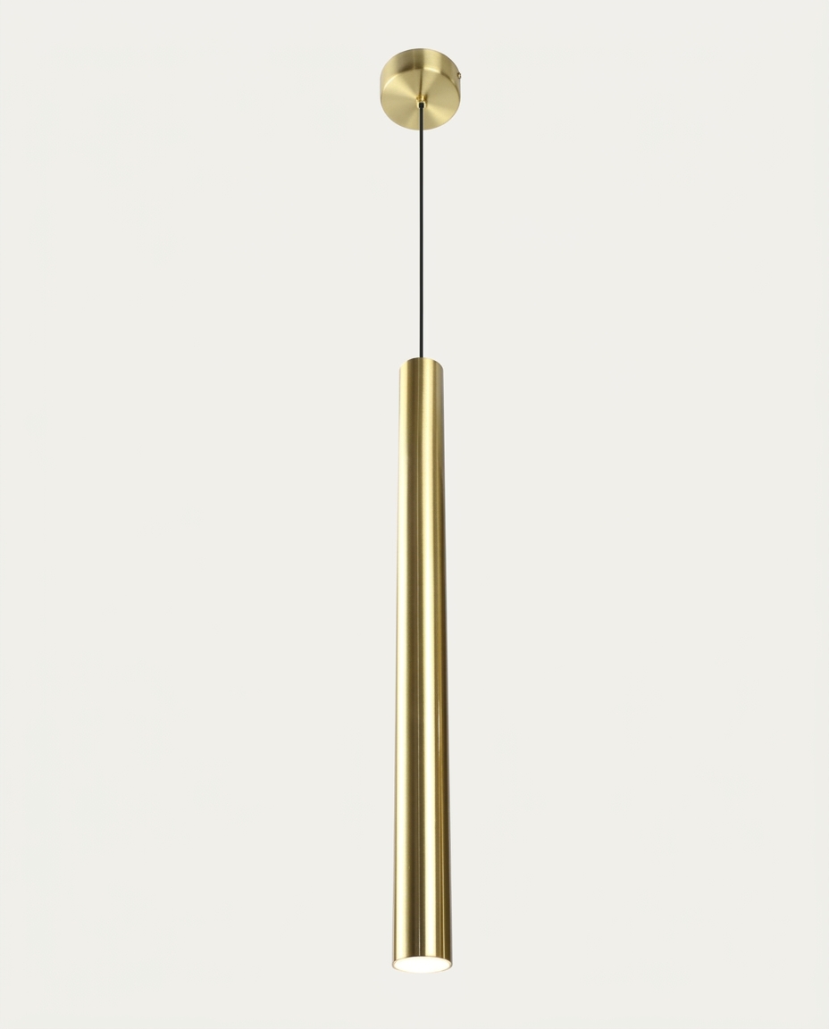 Pendente Led Verssat Dourado Escovado Bivolt - image 0