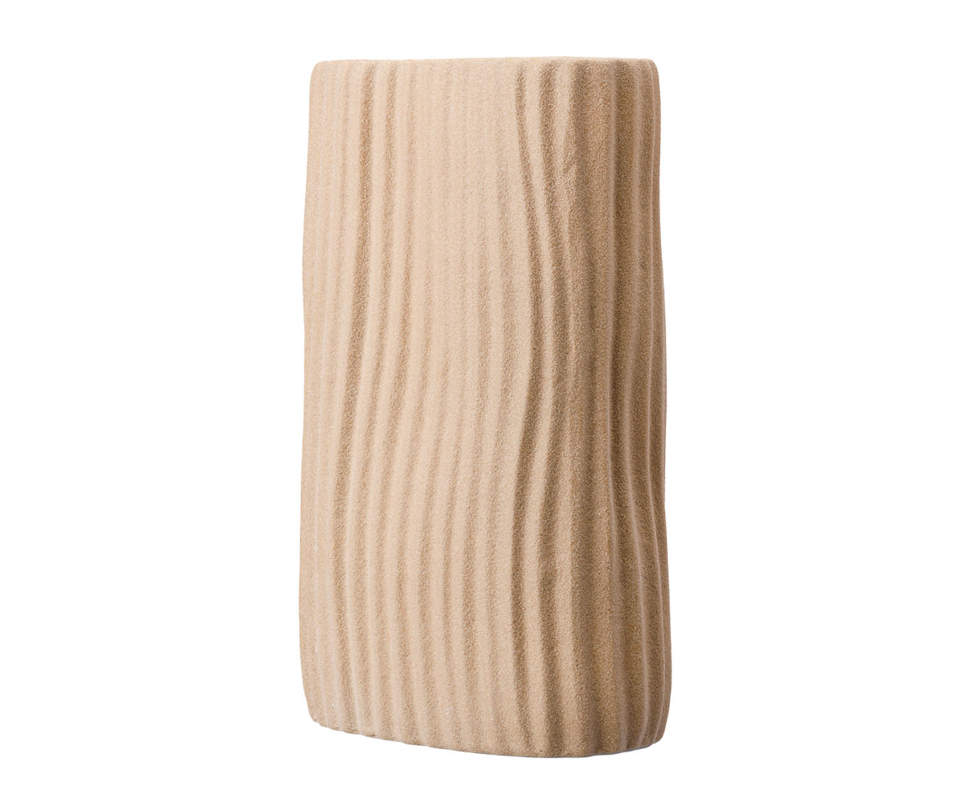 Vaso Cer&ecirc;mico Listras Bege image number 1