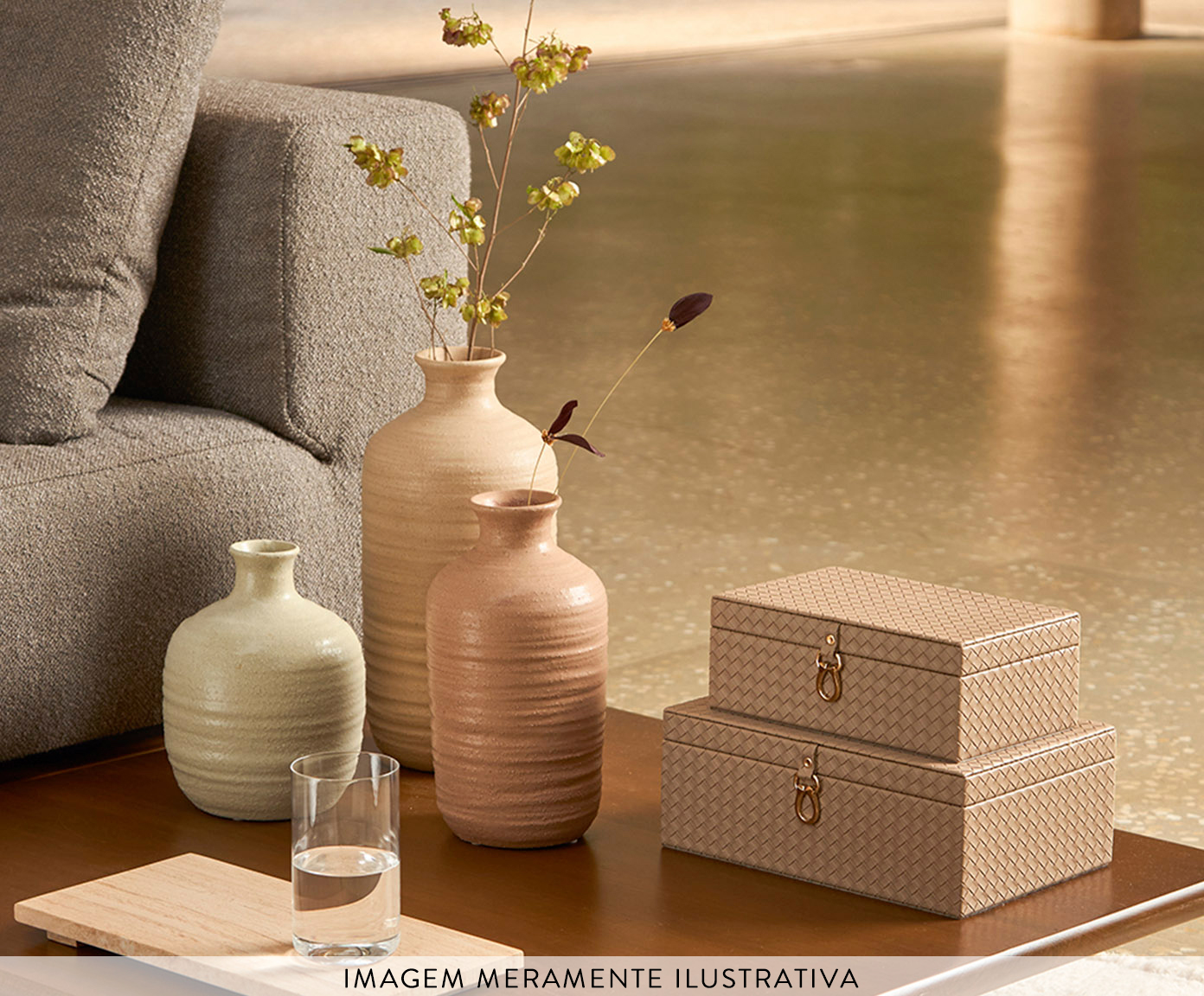 Kit Vasos em Cer&acirc;mica Athenas - image 1