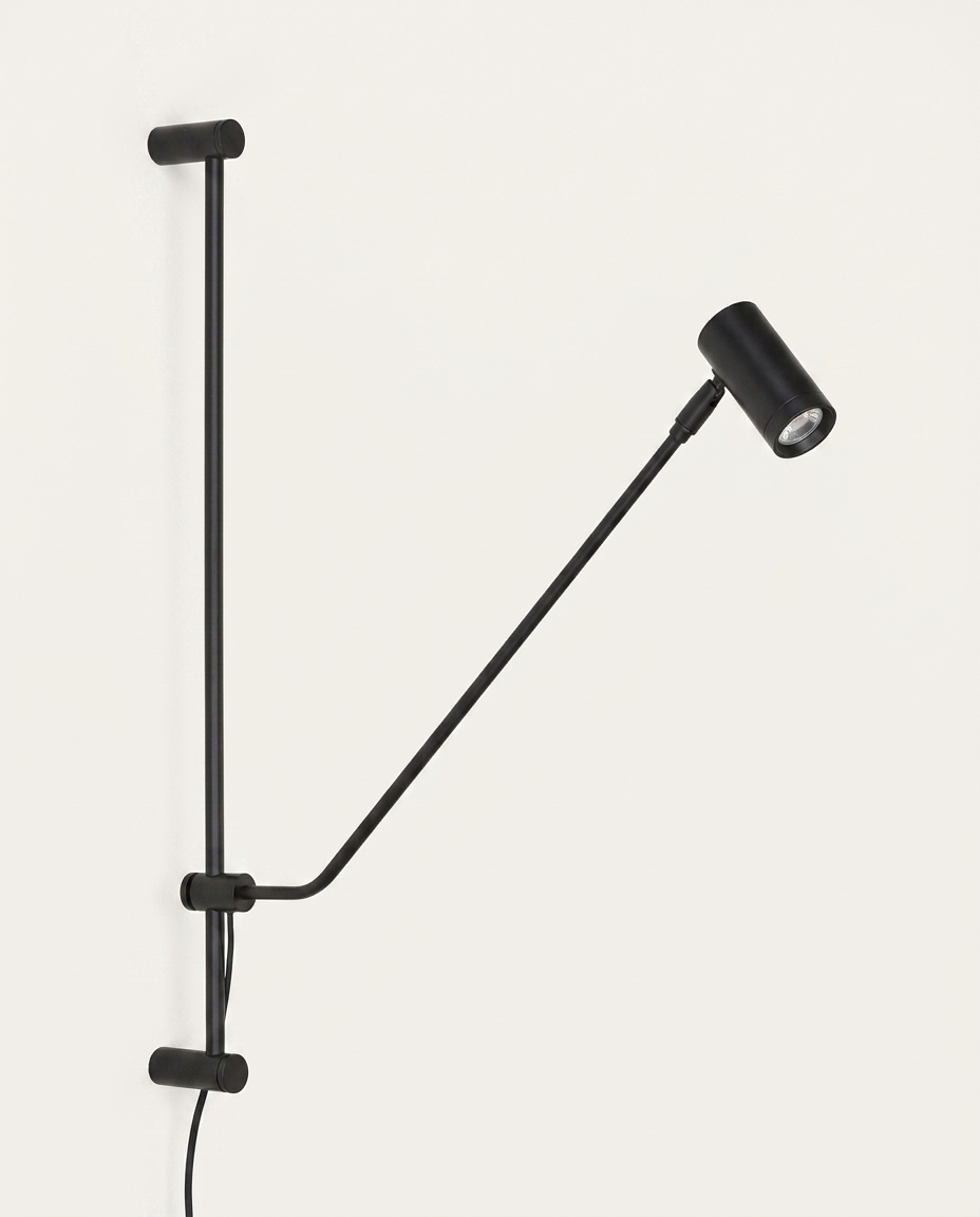 Arandela Stelo Preto Bivolt image number 2