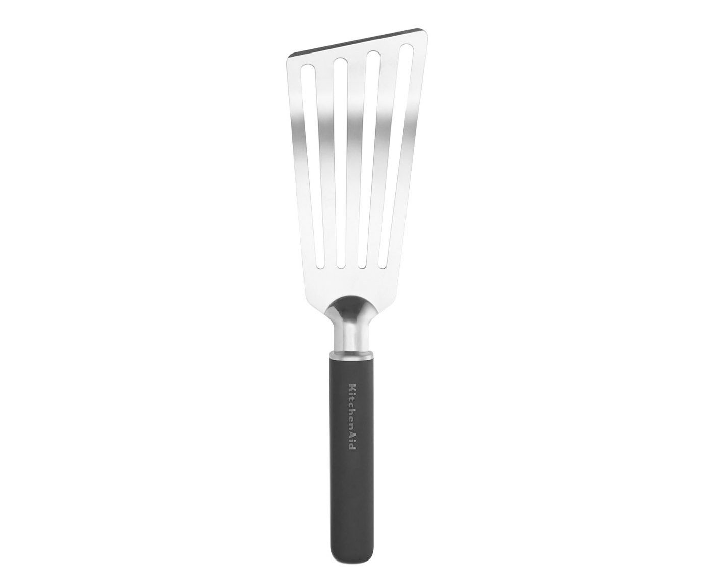 Esp&aacute;tula Perfurada em A&ccedil;o Inox Kitchenaid Preta - image 0