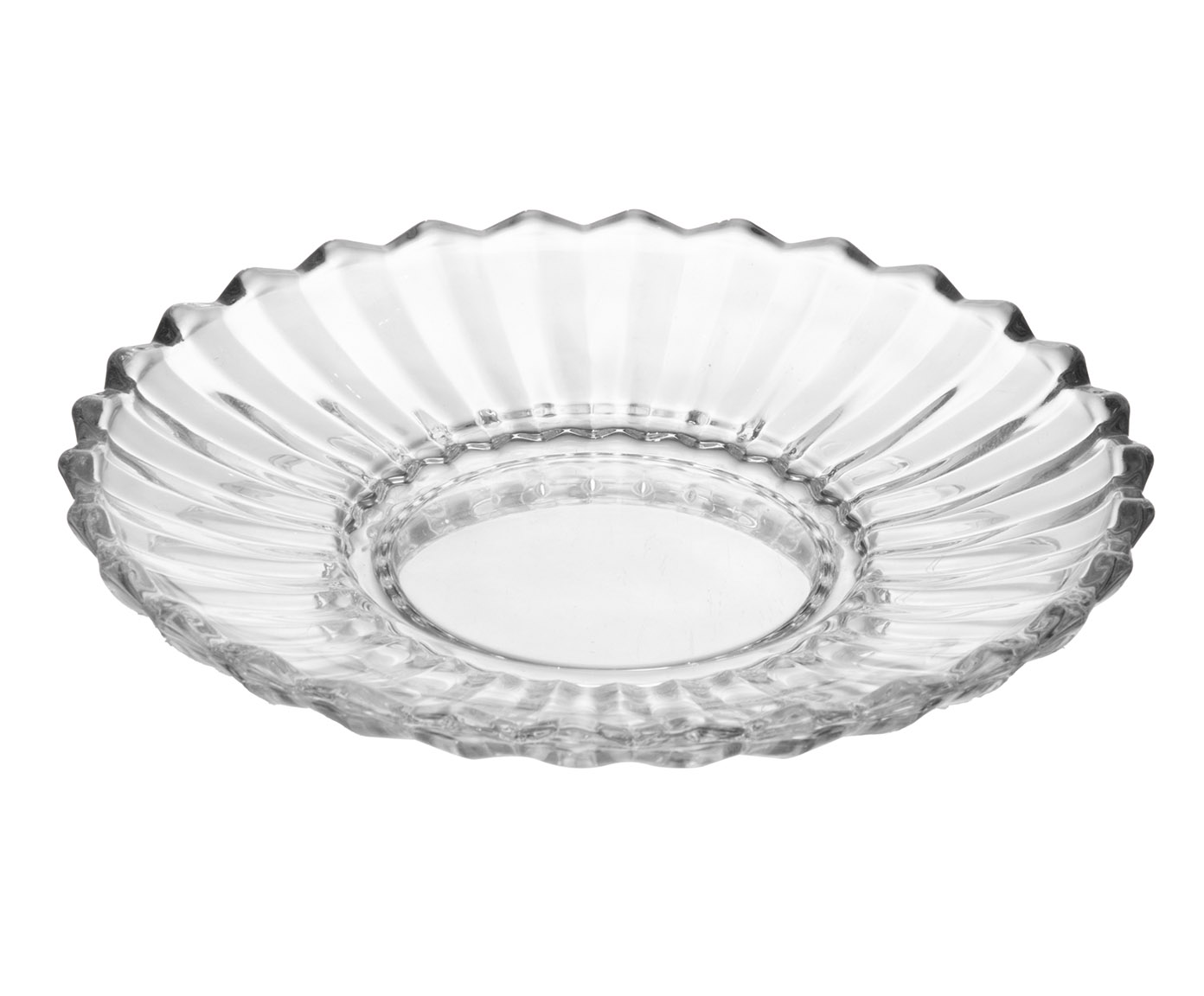 Jogo de Pratos para Doce de Cristal Geneva - image 1