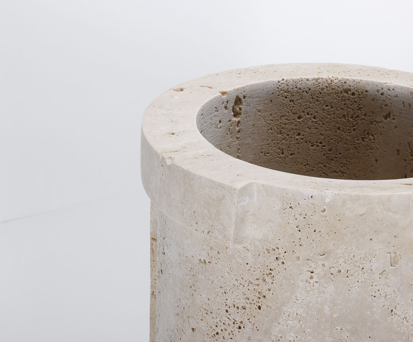 Vaso Geom&eacute;trico Maxime - Bege - image 1