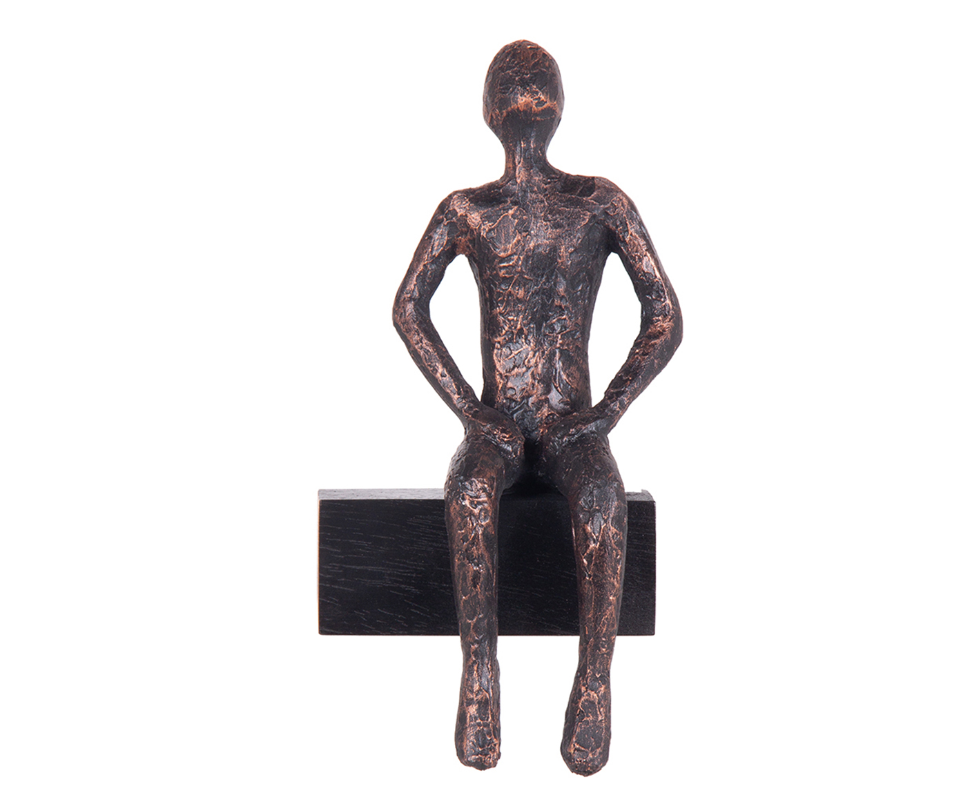 Adorno de Parede Homem Sentado - image 0