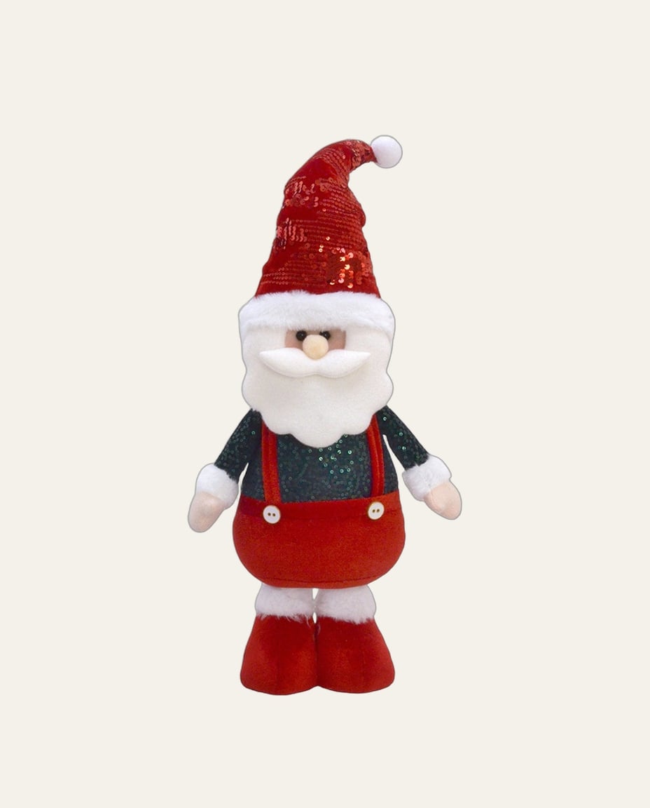 Papai Noel Decorativo em P&eacute; Suspens&oacute;rio - image 0
