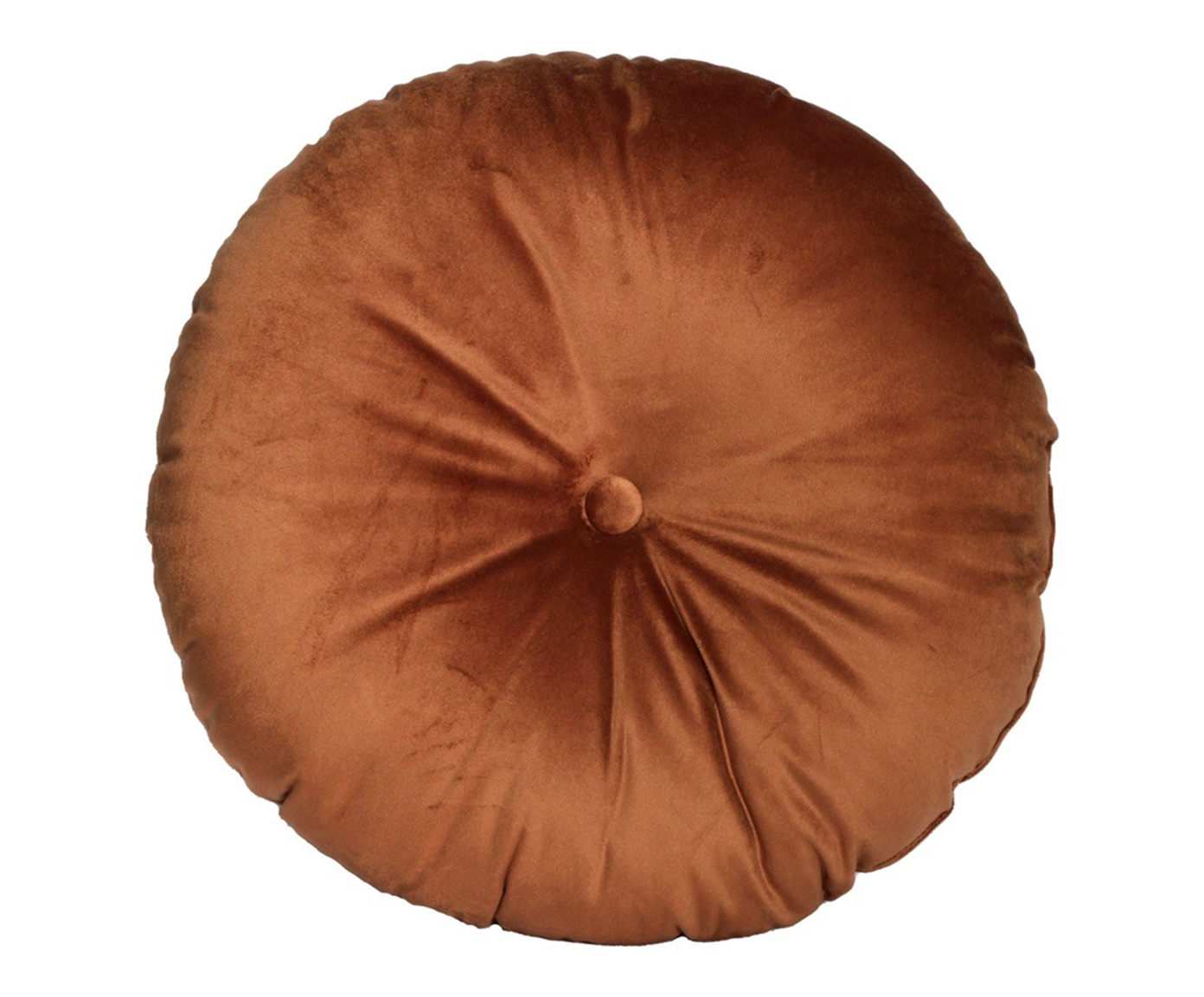 Almofada Premium com Bot&atilde;o Terracota - image 0