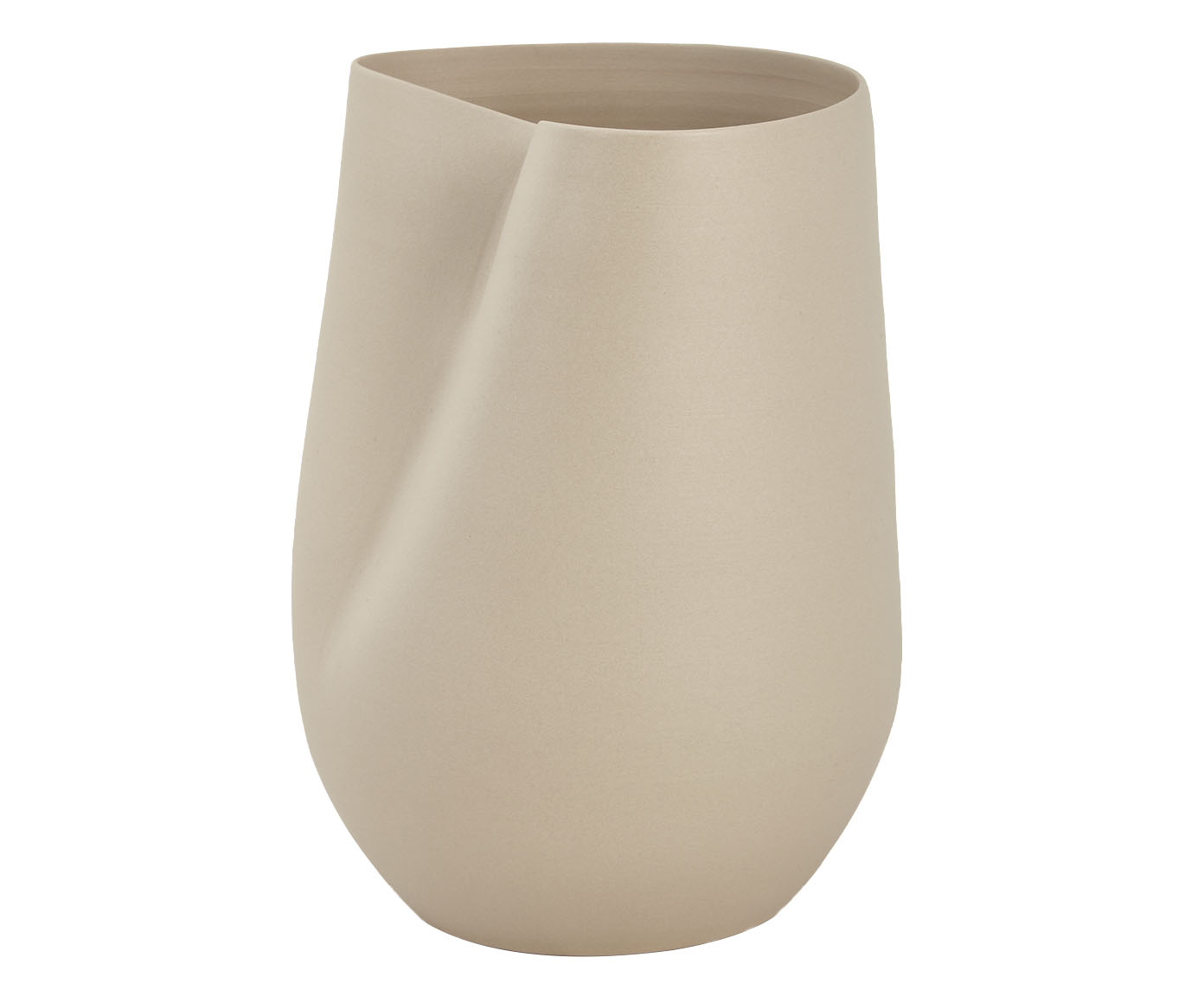 Vaso em Cer&acirc;mica Hilda Bege - image 0
