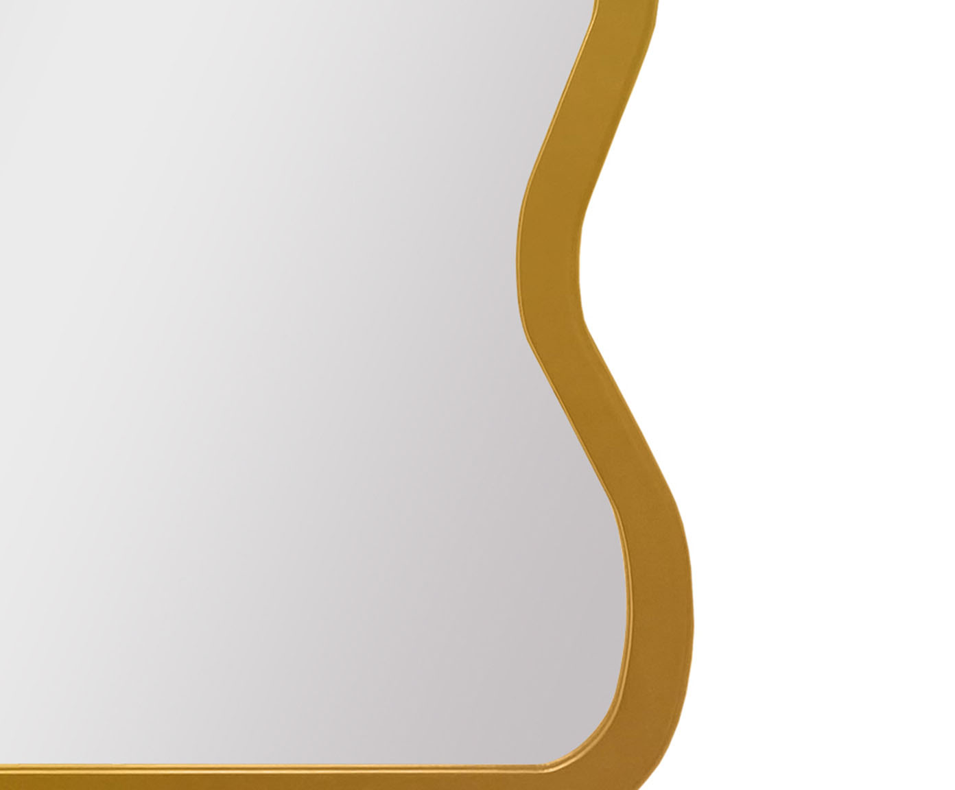 Espelho de Ch&atilde;o Wave Org&acirc;nico Dourado image number 4