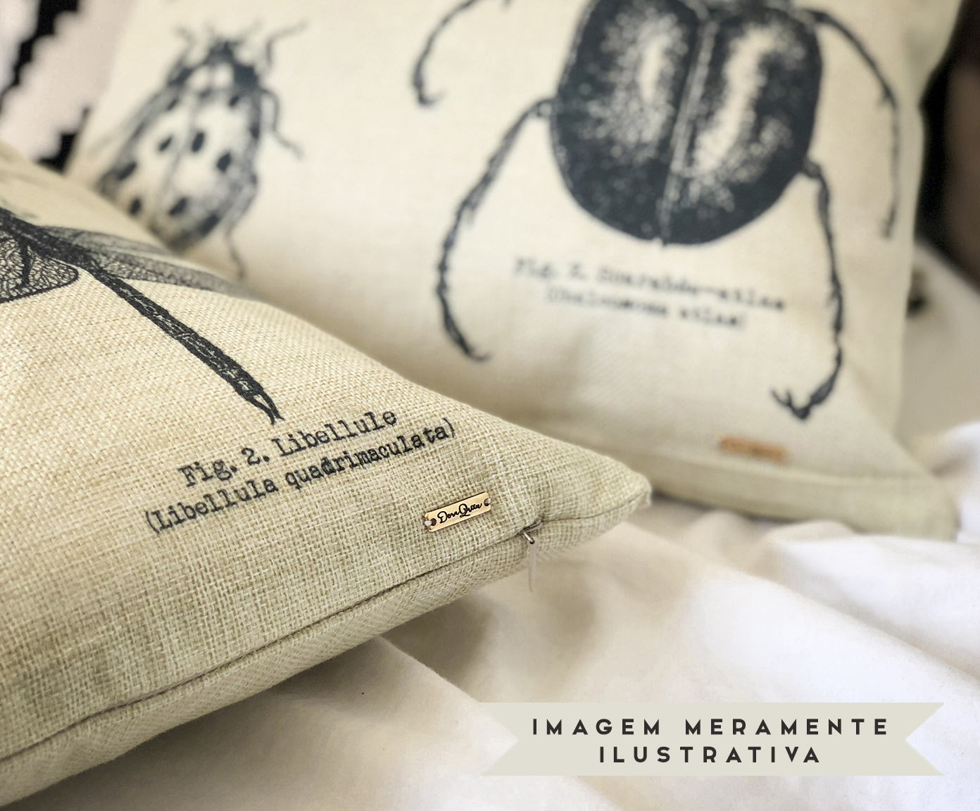 Capa de Almofada Insetos II image number 3