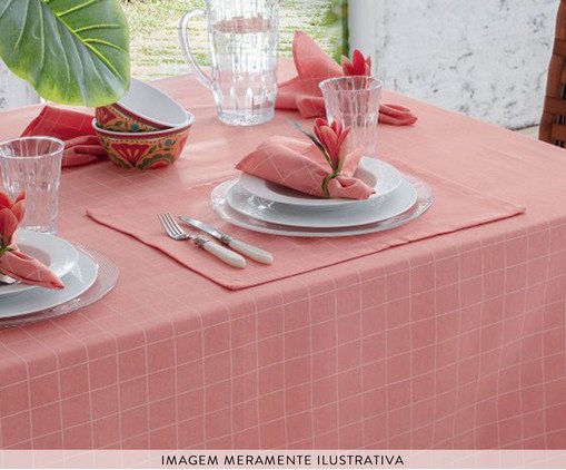 Toalha de Mesa Panam&aacute; Grid Mate image number 2
