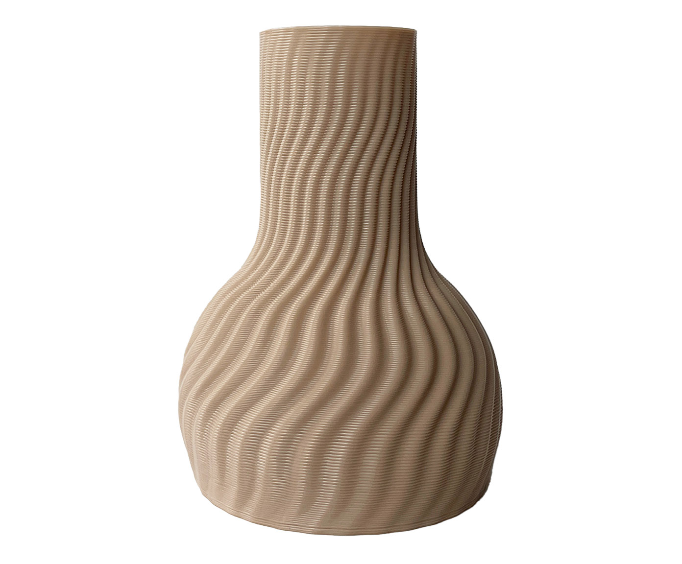 Mini Vaso Onda 2 Areia image number 0