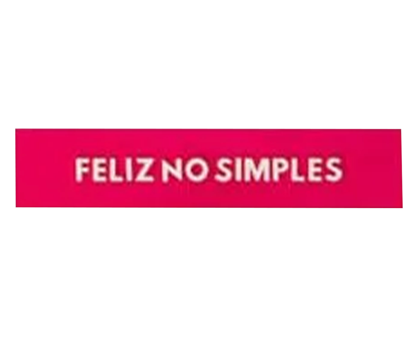 Placa Decorativa em Acr&iacute;lico "Feliz No Simples" image number 0