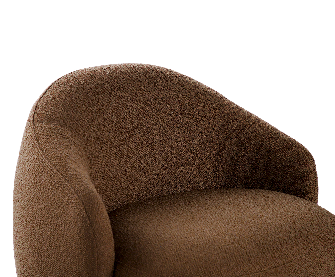 Poltrona Orin Boucle Marrom image number 5