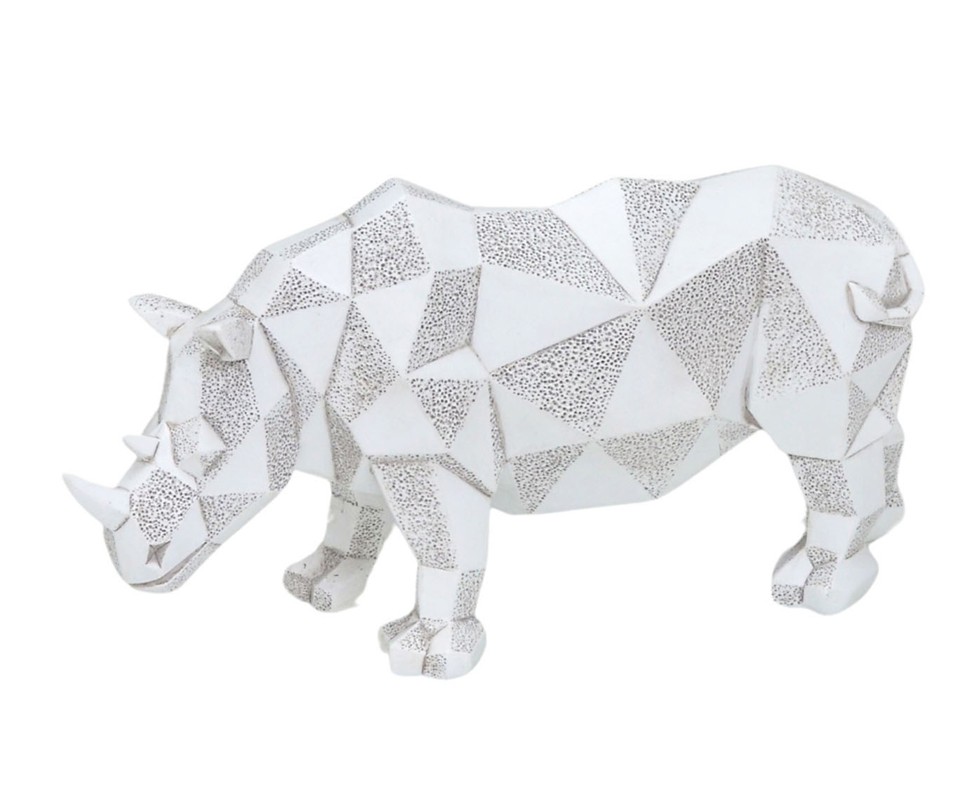 Rinoceronte Decorativo Off White image number 0