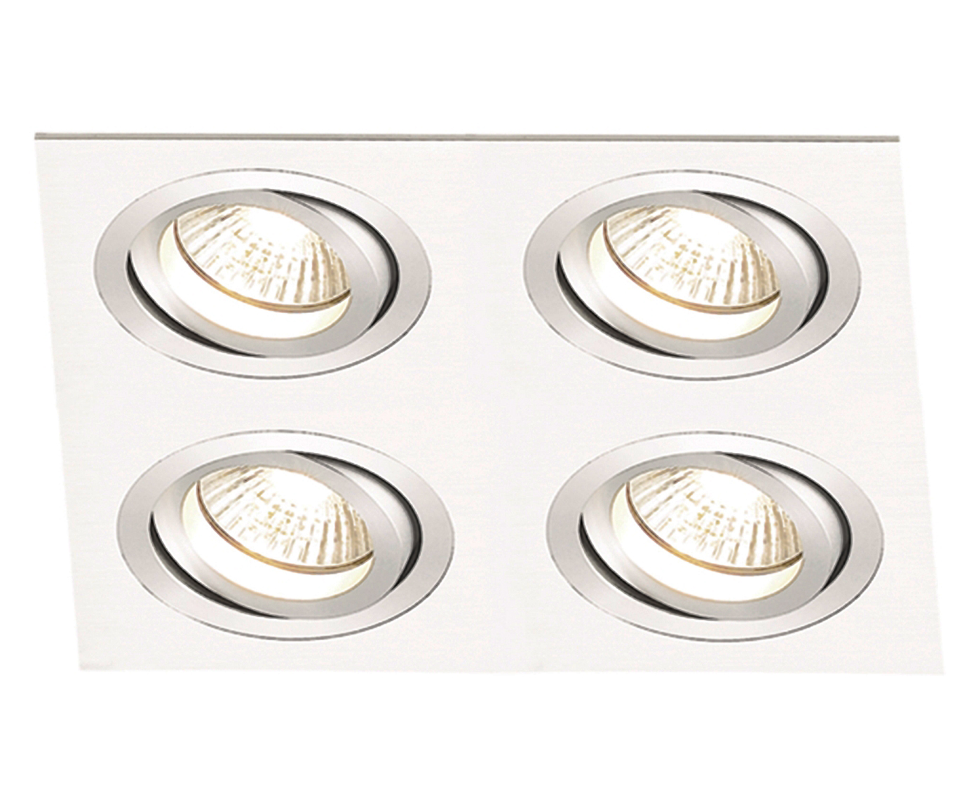 Spot Embutido Ecco Quatro Branco Bivolt image number 0