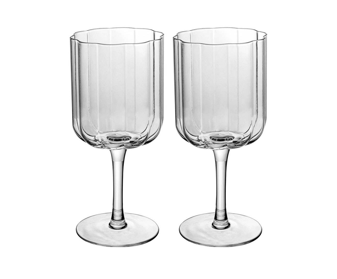 Jogo de Ta&ccedil;as para Vinho Lotus image number 2