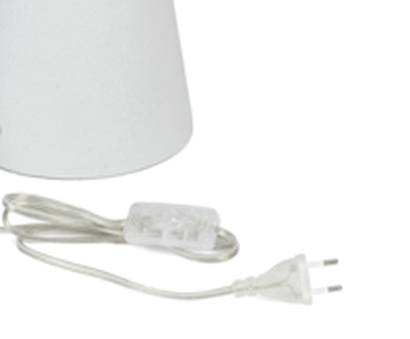 Lumin&aacute;ria de Mesa Nevoa Off-White image number 3
