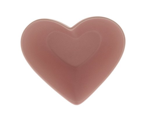 Pote Decorativo em Cora&ccedil;&atilde;o Heart Rosa image number 0