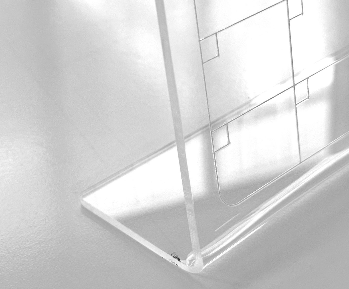 Calend&aacute;rio de Mesa Mensal Transparente image number 2