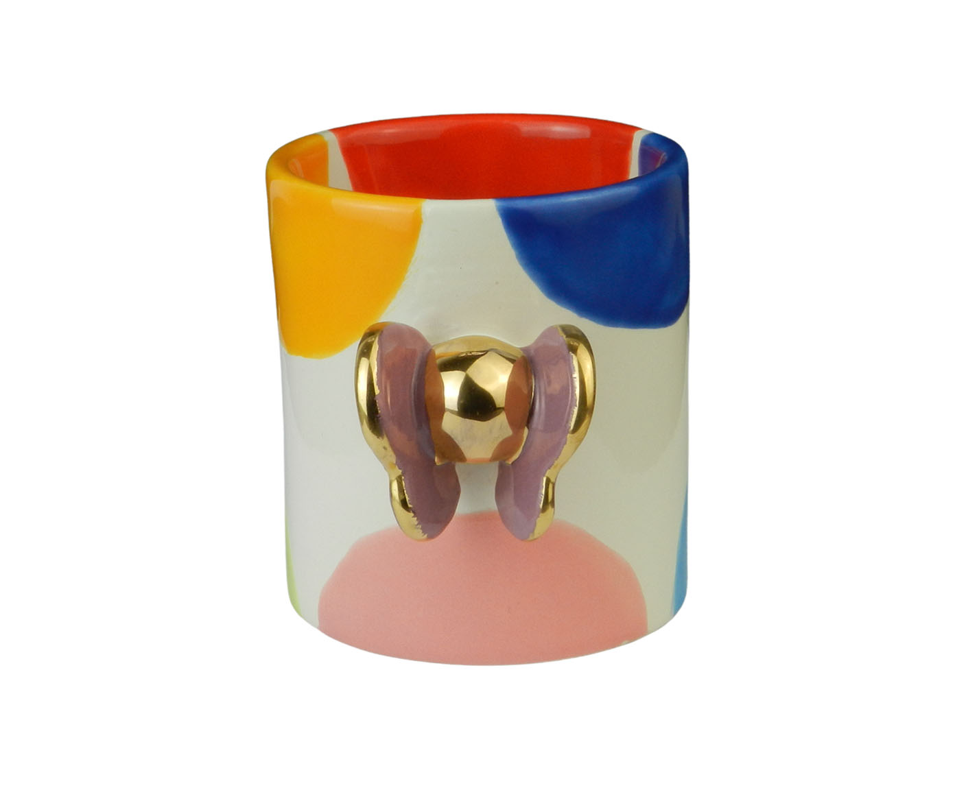Caneca Butterfly Circle Gold Slim image number 0