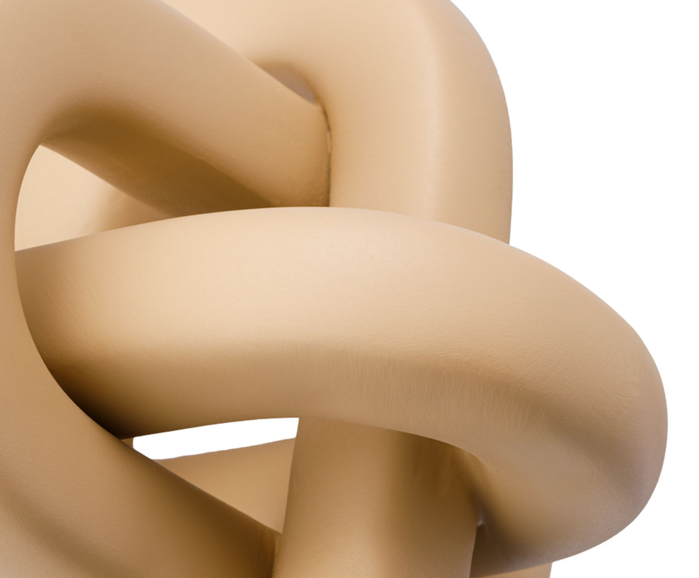 Escultura Elos de Correntes Bege image number 3