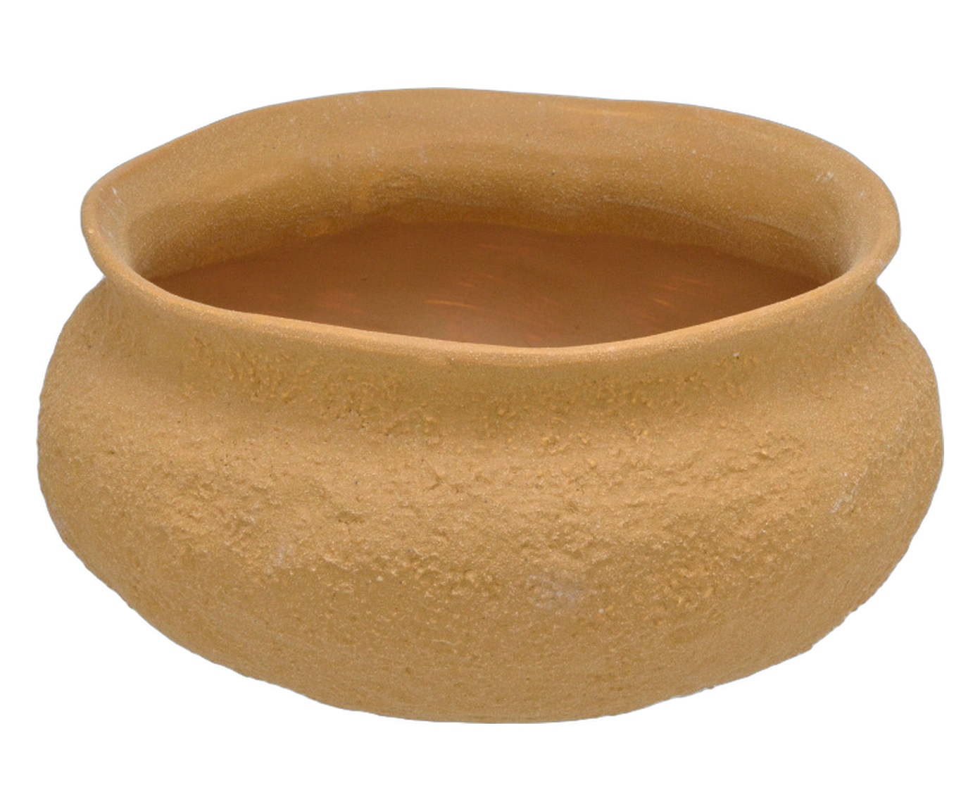 Cachepot Decorativo Naturae Ocre image number 0
