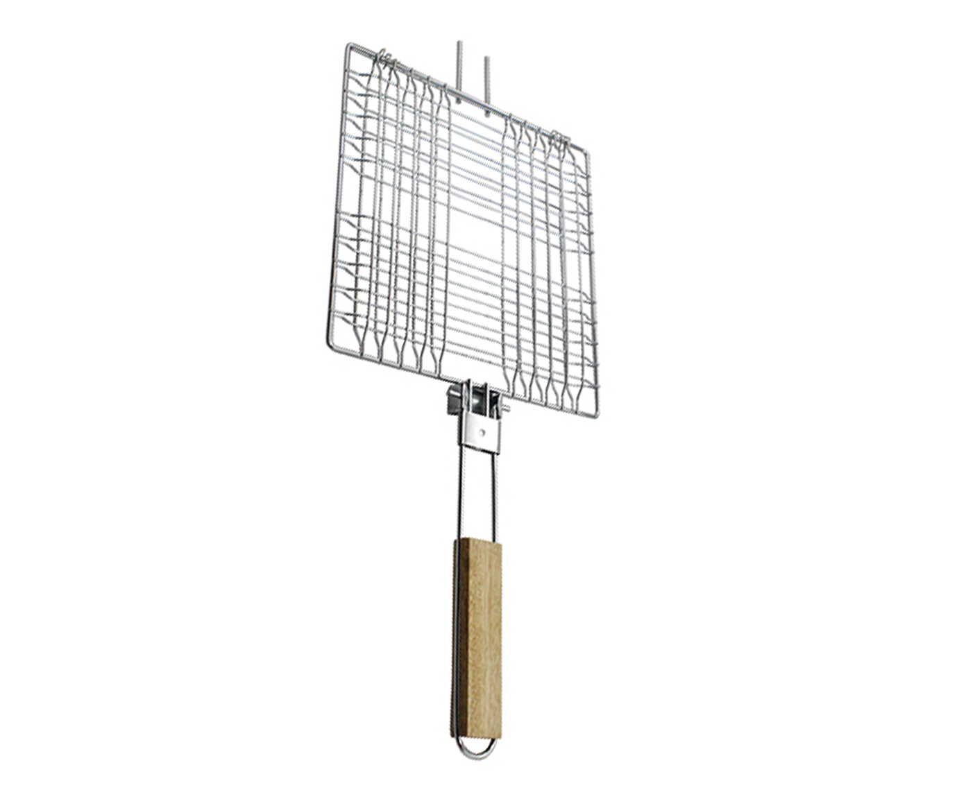 Grelha para Churrasco em Inox Easy Grill Marrom e Prata - image 0