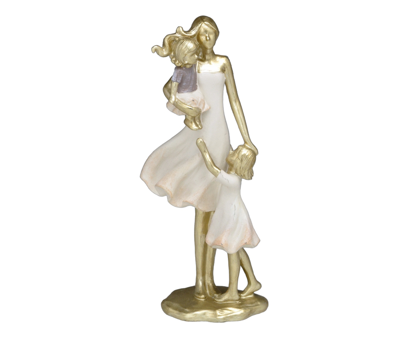 Fam&iacute;lia Decorativa Zelo Dourado e Off-white image number 0