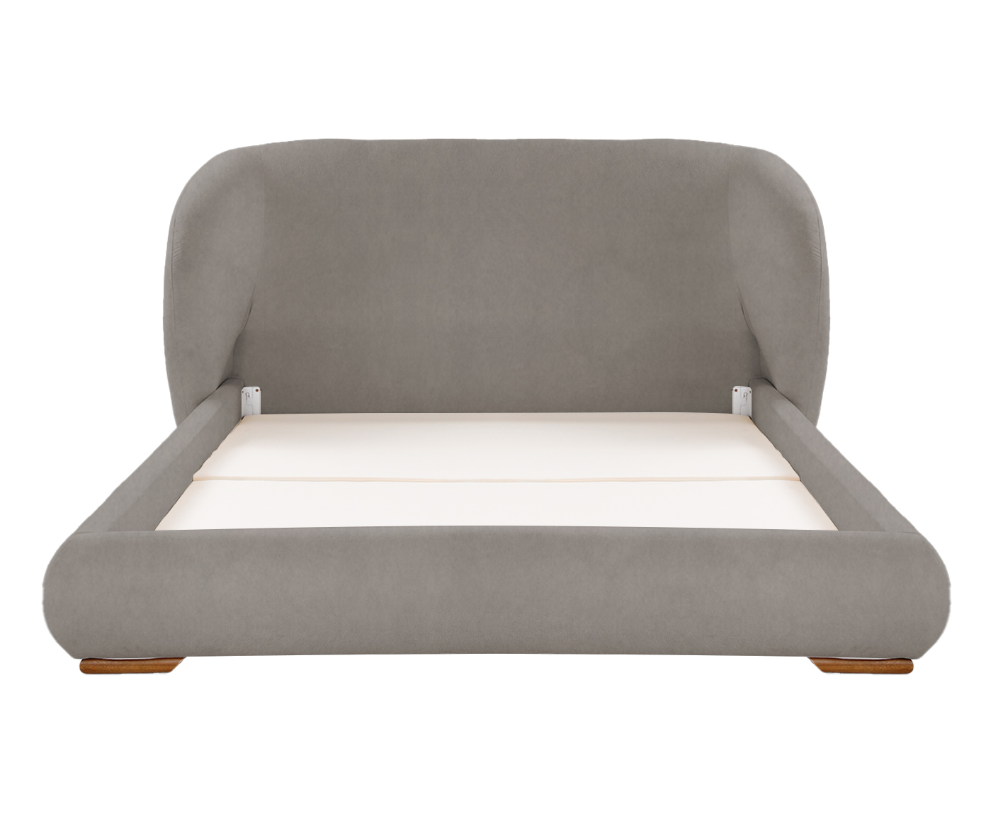 Cama Lumie Veludo Soft Cinza image number 1