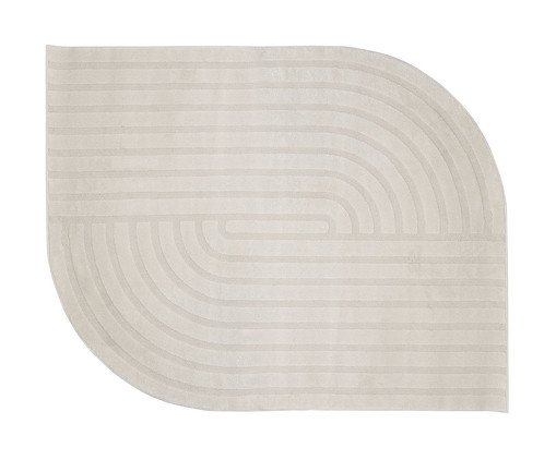 Tapete Org&acirc;nico B&eacute;rgamo - Off white - image 0