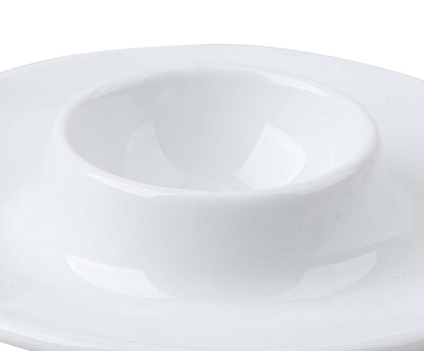 Suporte para ovo Blanc em porcelana branco image number 1
