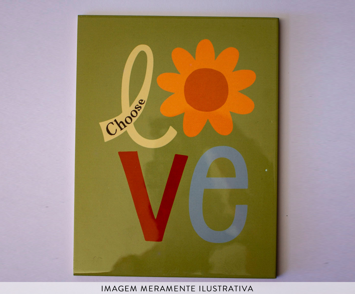 Azulejo Decorativo "Choose Love" image number 3