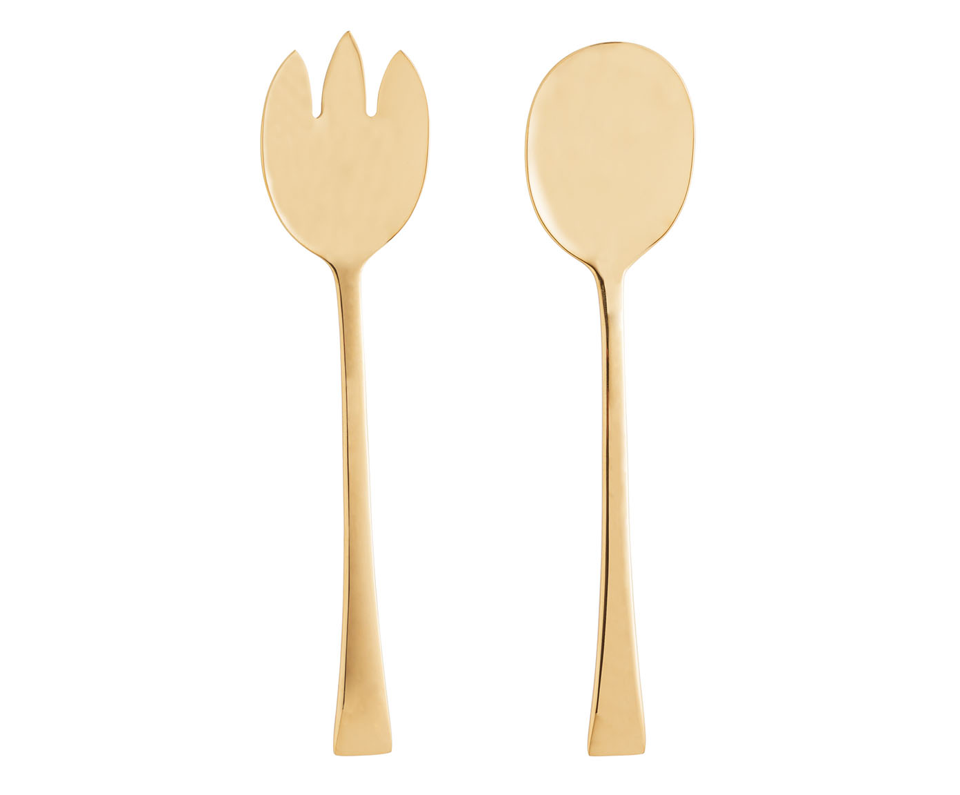 Jogo de Colher e Garfo para Salada em Inox Hoshi - image 0