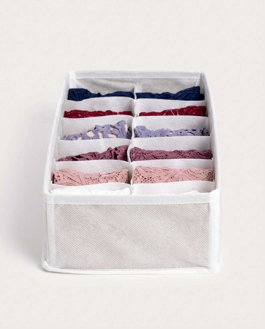 Organizador de Pe&ccedil;as &Iacute;ntimas Branco - image 1