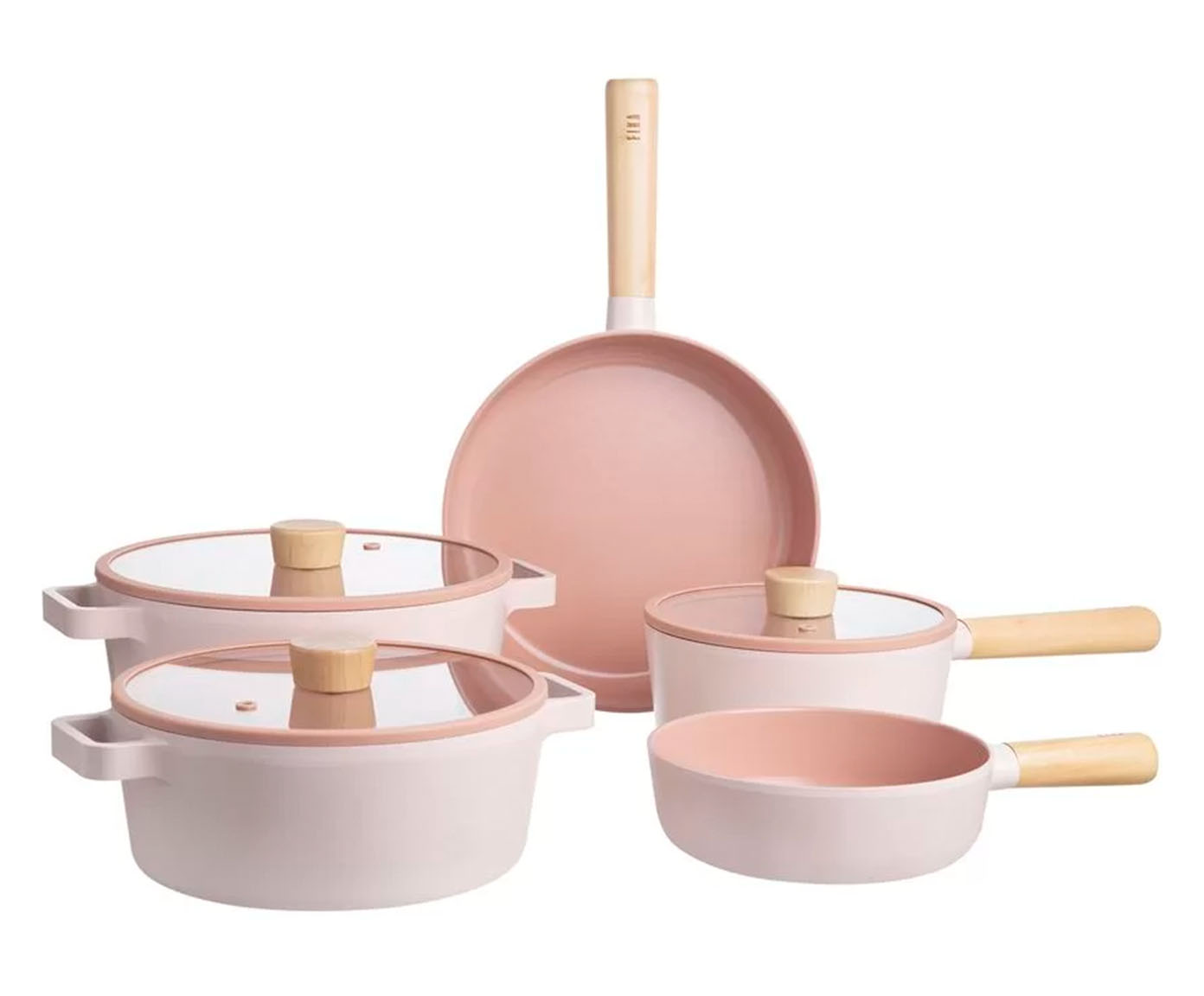 Jogo de Panelas Fika Flamingo Pink - image 0
