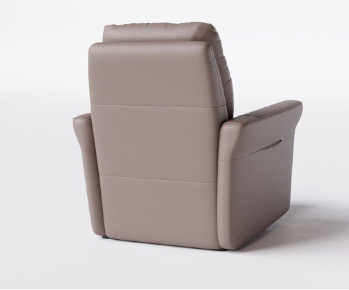 Poltrona Blend com Lift Couro Marrom - image 1