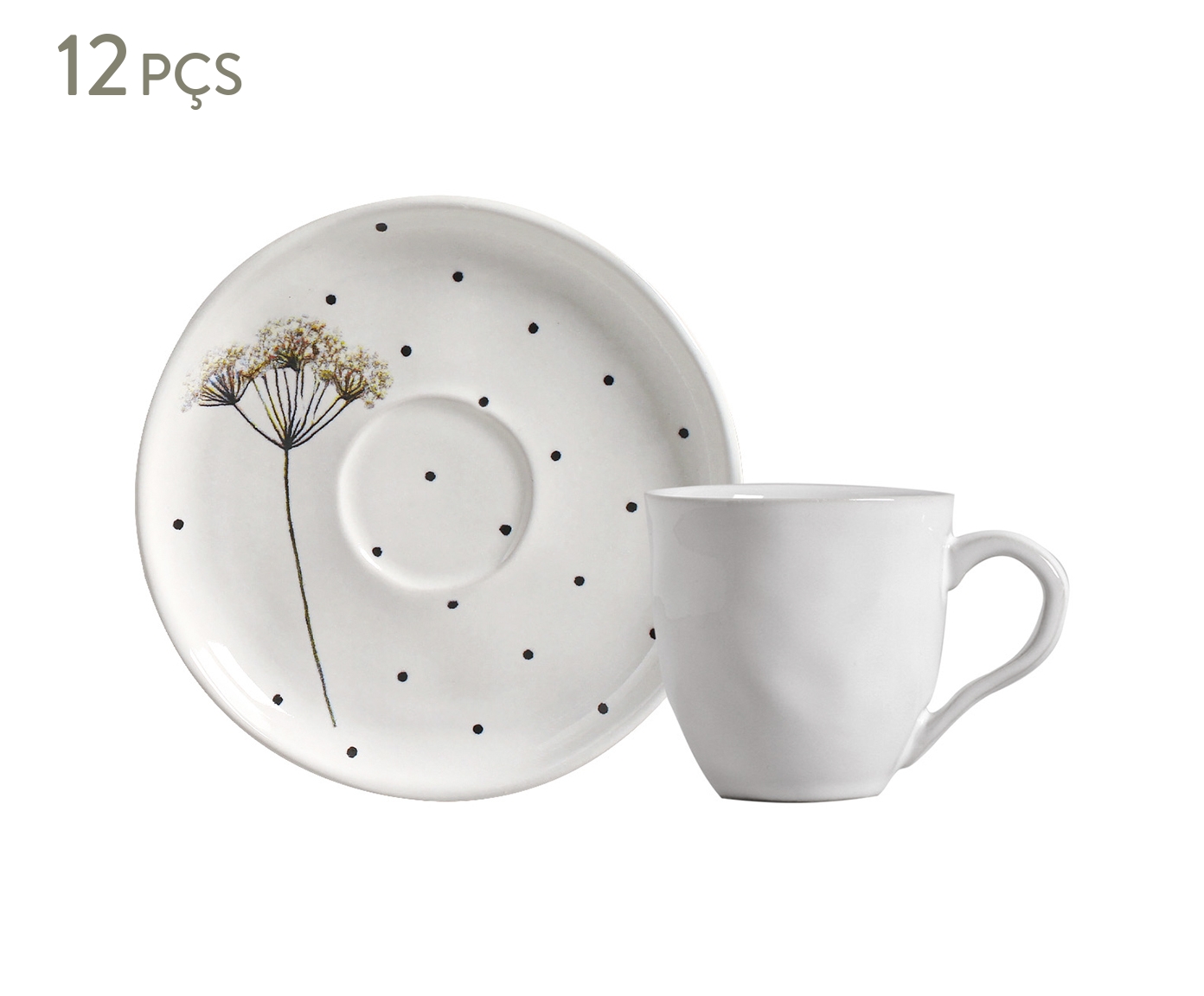 Jogo de X&iacute;caras para Caf&eacute; Bio Floralis - image 0
