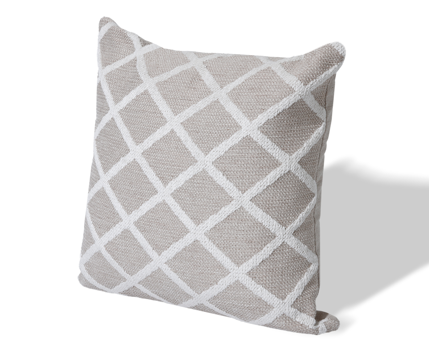 Capa de Almofada Jacquard Losango Relevo Tassel image number 2